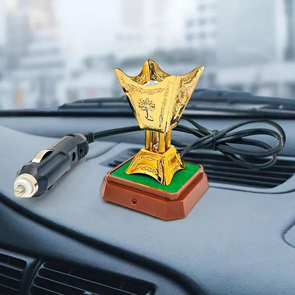 Portable Mini Car Incense Arabic Bakhoor Burner Metal