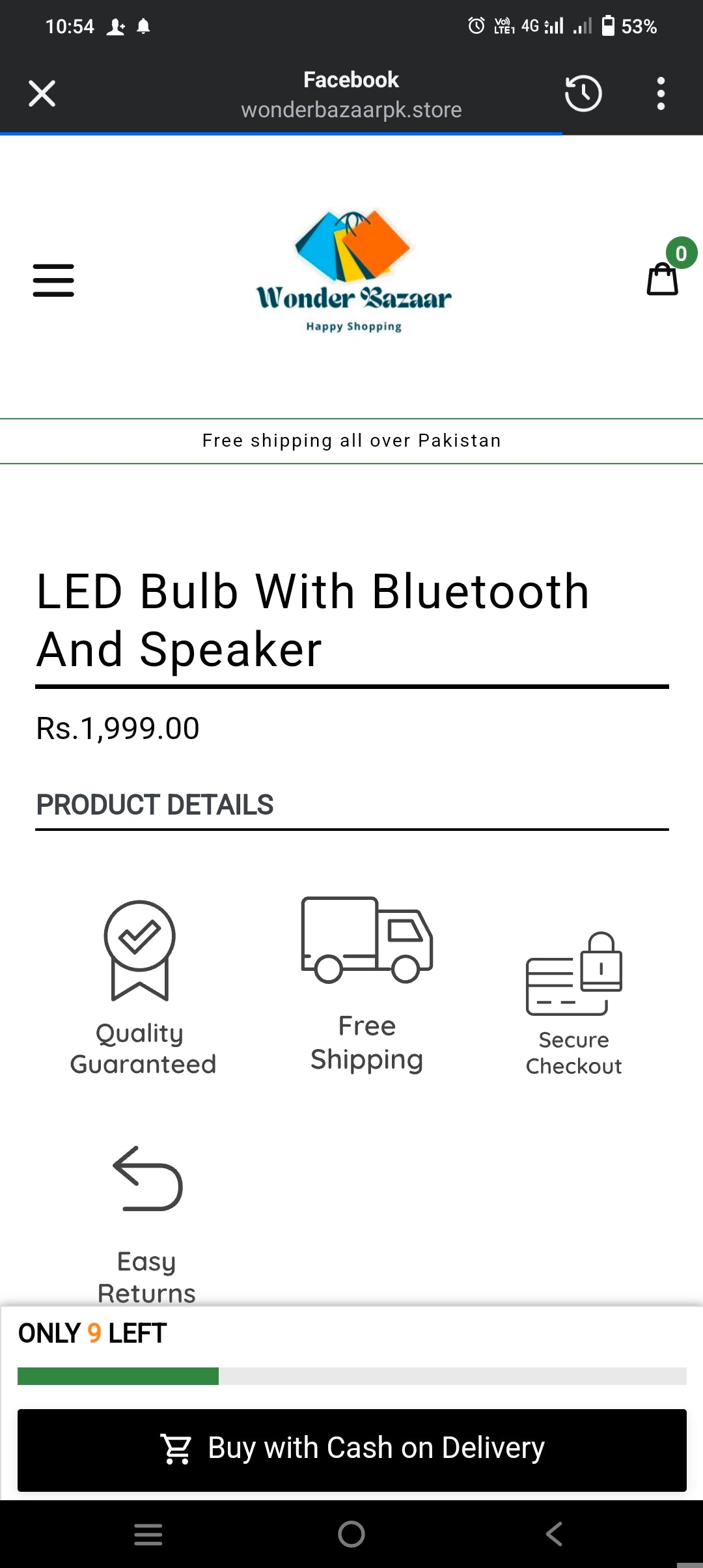 Smart Led Light Bulb With Built-in Bluetooth Speaker And Remote Control